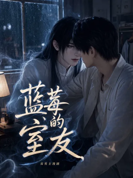 《蓝莓的室友》双男主漫剧海报
